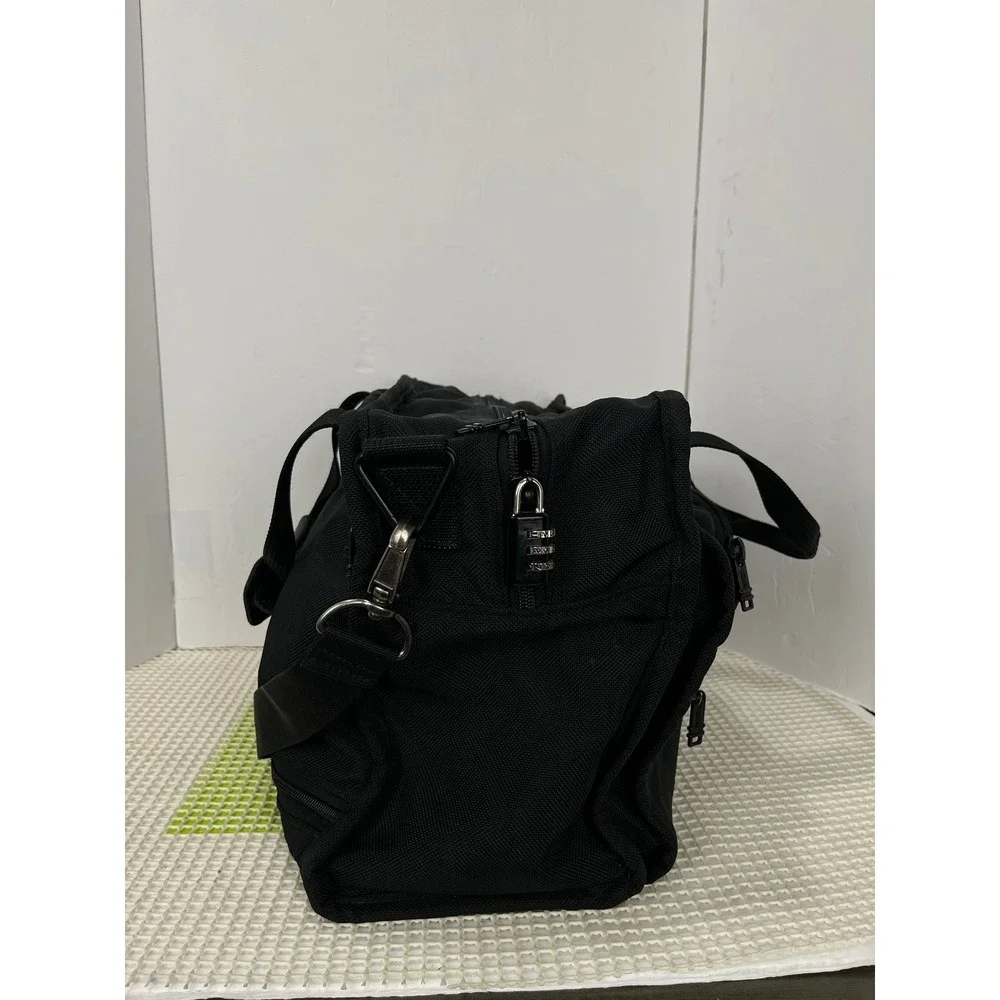 TUMI Black‎ Men's 223D3 Ballistic Bag Duffle Weekender Carry On Travel School